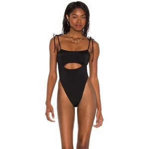 Riot Swim Ori Black One Piece
